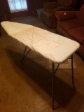 Vintage Metal Ironing Board, Aqua