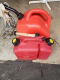 Lot of 2 Gas Cans