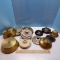 Lot of Various Canopies and Bases for Lights