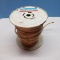 Roll 18/2 with Ground, White Coated Copper Wire Stranded
