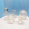 Lot of Various Glass Globes
