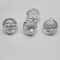 4 Y602 Faceted Crystal Balls