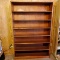 Solid Pine Wood Bookshelf with 7 Shelves