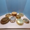 Lot of Brass Finish Lamp Bases