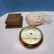 3 Brass Lamp Bases