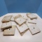 10 4 ½” Marble Bases Made in Italy