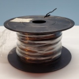 Full Roll 18/1 Black Coated Copper Wire Single Strand