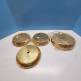 4 ½” and 5” Solid Brass Lamp Bases