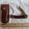 Schrade Uncle Henry Knife with Leather Case