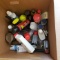 Box Lot of Assorted Chemicals