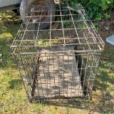 Large Dog Crate with Pan