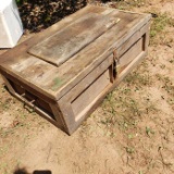 Antique Wooden Toolbox