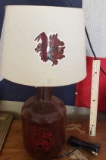 Handmade USC Gamecocks Pottery Lamp