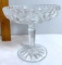 Vintage Glass Stemmed Compote