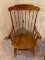Windsor Old Pine Wooden Rocking Chair