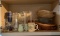 Cabinet Lot of Assorted Vases and Baskets