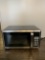 Hamilton Beach Stainless Steel and Black Microwave