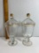 Handmade West Virginia Glass Apothecary Jars