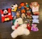 Lot of Vintage Children’s Toys and Stuffed Animals