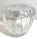 Vintage Crystal Dish with Lid