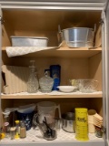 Cabinet Lot of Various Baking Utensils