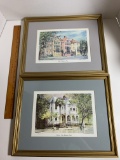 Pair of Emerson Watercolor Prints of Charleston, South Carolina