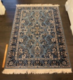 Blue Design Original American Classics 100% Worsted Virgin Wool Area Rug