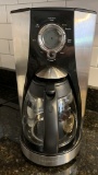 Mr. Coffee Stainless Steel and Black Coffeemaker