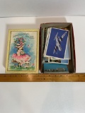Vintage Postcards and Vintage All Occasion Assortment Greeting Cards