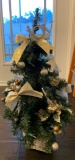 Silver and Gold Decorated Tree