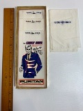 Vintage Set of Puritan Sportswear ‘L’ Embroidered Pocket Squares