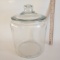 General Store Style Glass Display Jar with Lid