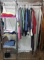 Assorted Clothing Lot and Rack