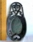 Vintage Black Iron Spoon Rest