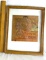 Framed Wood Piece of Winston Salem N.C. Tobacco