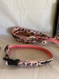 Large Dog Leash and Collar - New