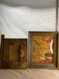 Lot of 2 Nice Wooden Picture Frames