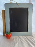 Chalk Board and Strawberry Kitchen Timer