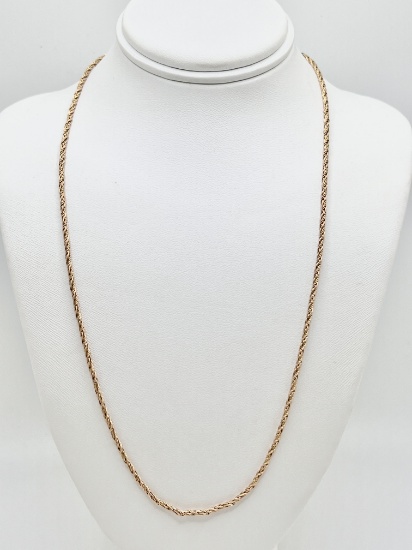 14K Gold 16" Chain