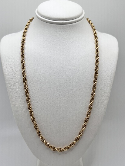 14K Gold Rope Chain