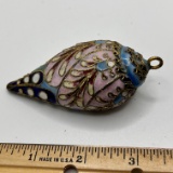 Cloisonne Shell Ornament