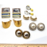 Lot of Various Vintage Pierced Earrings