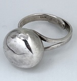 Vintage Sterling Silver Adjustable Ring