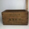Vintage Handled Axes Wood Box