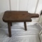 Primitive Wood Milking Stool