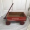 Vintage Wood Coca-Cola Crate Wagon