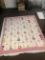 Large Vintage Handmade Quilt