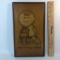 Vintage Charlie Brown and Snoopy Painting on Wood