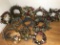 Large Corner Lot of Wreaths