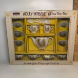 Vintage Chilton Toys Holly Hobbie China Tea Set in Original Box